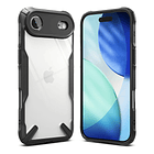 Case Ringke Fusion X Para Iphone 17 Air 6.5 Black Negro 1