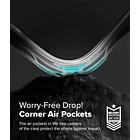 Case Ringke Fusion X Para Iphone 16 Plus 6.7 Black Negro 2