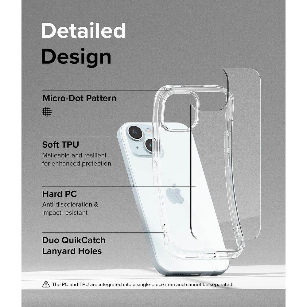 Case Ringke Fusion Clear Para Iphone 14 Normal 6.1 7