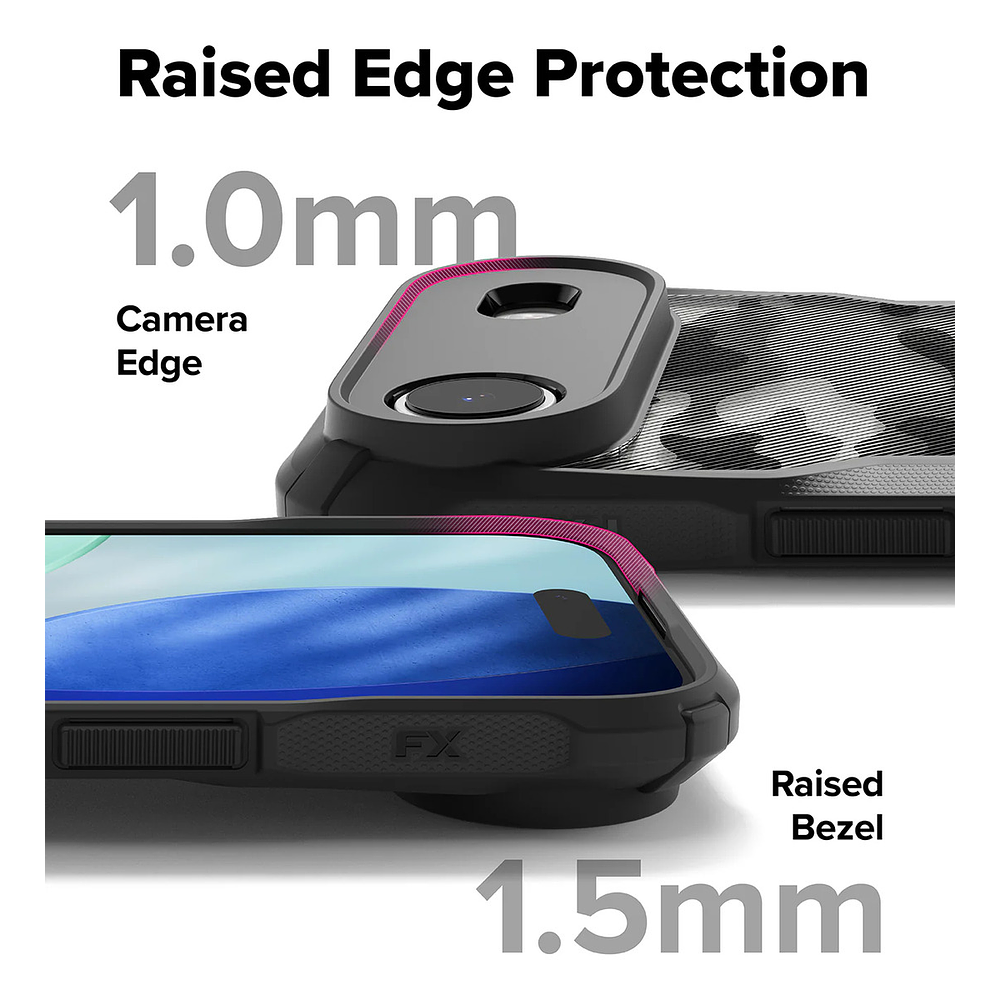 Case Ringke Fusion X Para Iphone 17 Air 6.5 Camo 7