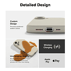 Case Ringke Silicone Magsafe Para Iphone 16 Plus 6.7 Stone 6