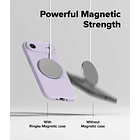 Case Ringke Silicone Magsafe Para Iphone 17 Air 6.5 Purple 6
