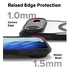 Case Ringke Fusion X Magsafe Para Iphone 17 Air 6.5 Black  6