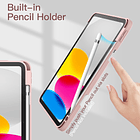 Case Para Ipad A16 Chip 11ma Gen A3354 A3355 A3356 (2025) Clear / Rose 2