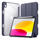 Case Para Ipad 10ma Gen (2022) A2696 A2757 Clear / Lavanda 1