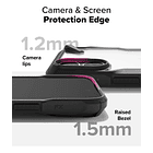 Case Ringke Fusion X Para Iphone 16 Plus 6.7 Black Negro 6