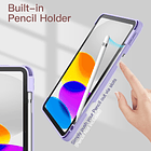 Case Para Ipad A16 Chip 11ma Gen A3354 A3355 A3356 (2025) Clear / Lila 4