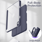 Case Para Ipad A16 Chip 11ma Gen A3354 A3355 A3356 (2025) Clear / Lavanda 2