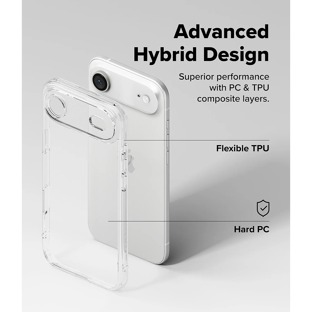 Case Ringke Fusion Clear Para Iphone 17 Air 6.5 6