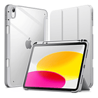 Case Para Ipad 10ma Gen (2022) A2696 A2757 Clear / Gris 1