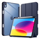 Case Para Ipad 10ma Gen (2022) A2696 A2757 Clear / Navy 1