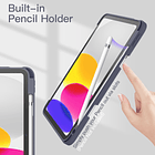 Case Para Ipad A16 Chip 11ma Gen A3354 A3355 A3356 (2025) Clear / Lavanda 4