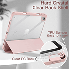 Case Para Ipad A16 Chip 11ma Gen A3354 A3355 A3356 (2025) Clear / Rose 5