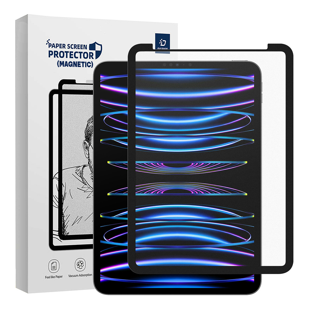 Mica Mate Tipo Papel Dux Ducis Magnético Para Ipad Pro 12.9 M2 A2437 A2766 1