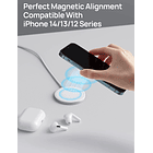 Cargador Letscom Magsafe 15w Para iPhone 17 Pro Max 6.9 | iPhone 17 Pro 6.3 | iPhone 17 Normal 6.3 | iPhone 17 Air 6.5 4