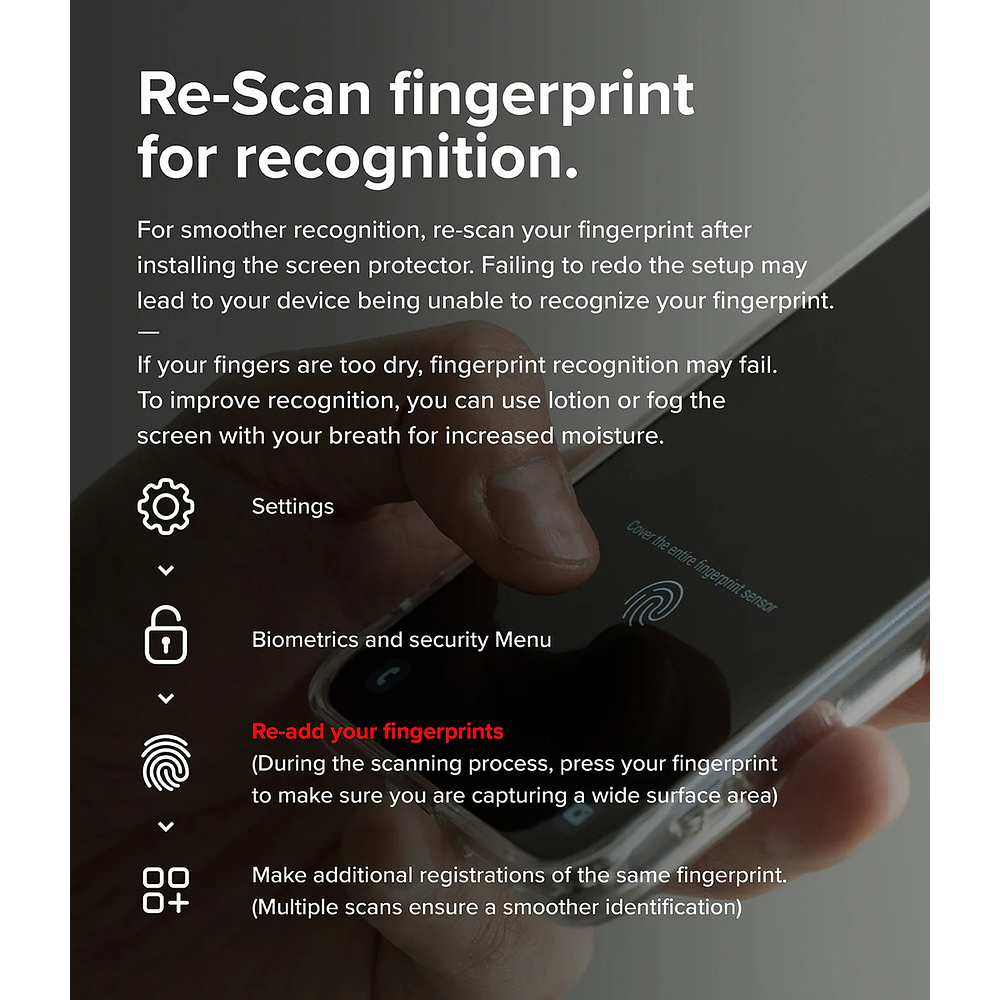 Mica D Vidrio Ringke Easy Slide Para Galaxy A36 5g 2-pack 10