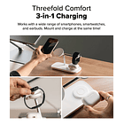 Ringke Cargador 3en1 Magsafe Para iPhone 17 Pro Max 6.9 | iPhone 17 Pro 6.3 | iPhone 17 Normal 6.3 | iPhone 17 Air 6.5 4