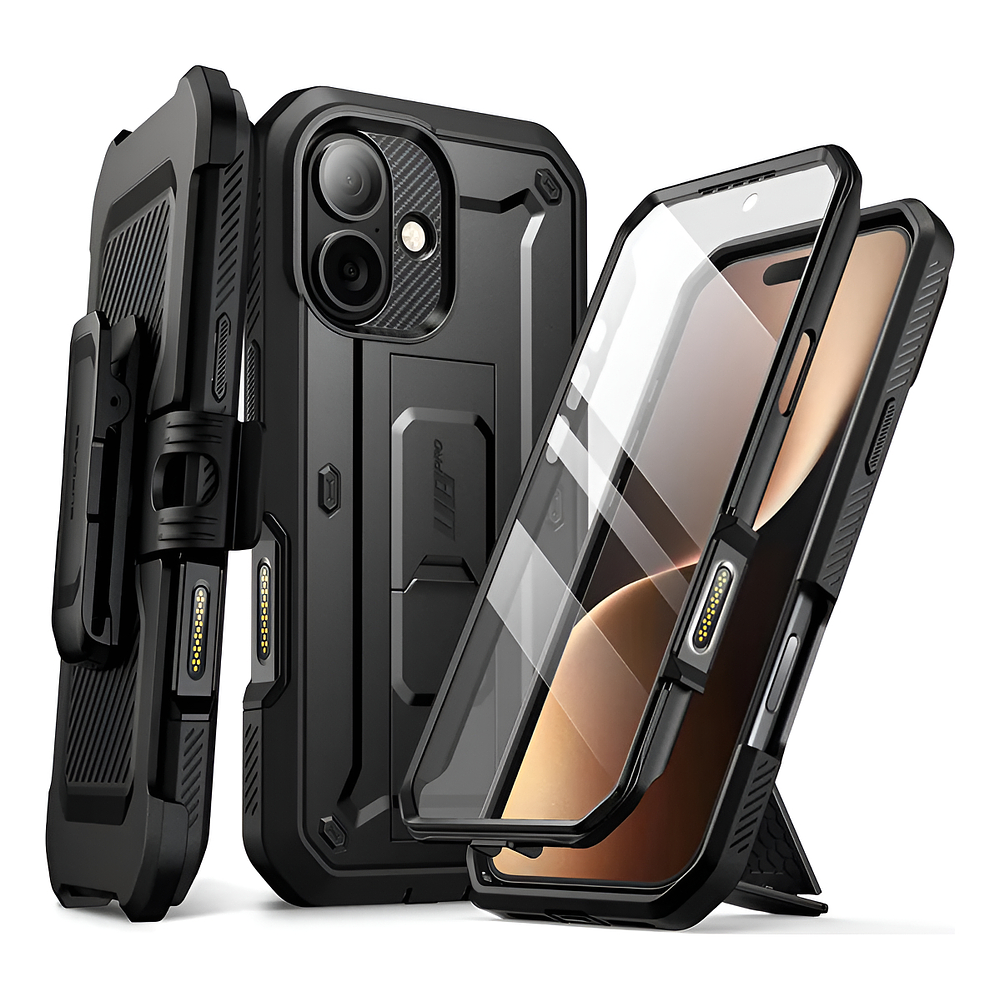Case Supcase Para Iphone 17 Normal 6.3 (2025) Protector 360° 1