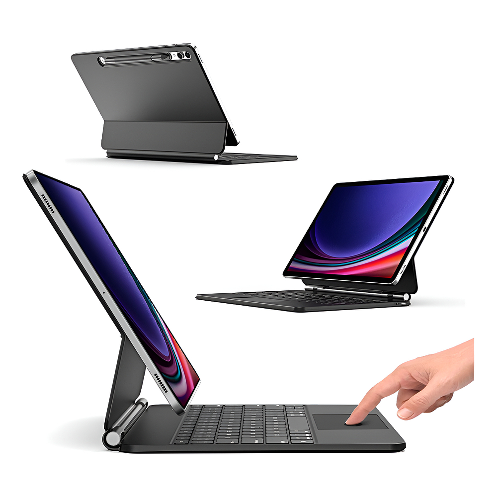 Case Con Teclado Magnético Para Galaxy Tab S7 11 T870 T875 1