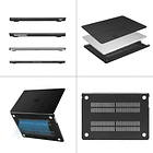 Case Mosiso Macbook Air 15 M2 A2941 | A3114 M3 Black + Mica 4