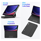 Case Con Teclado Magnético Para Galaxy Tab S8 11 X700 X706 5