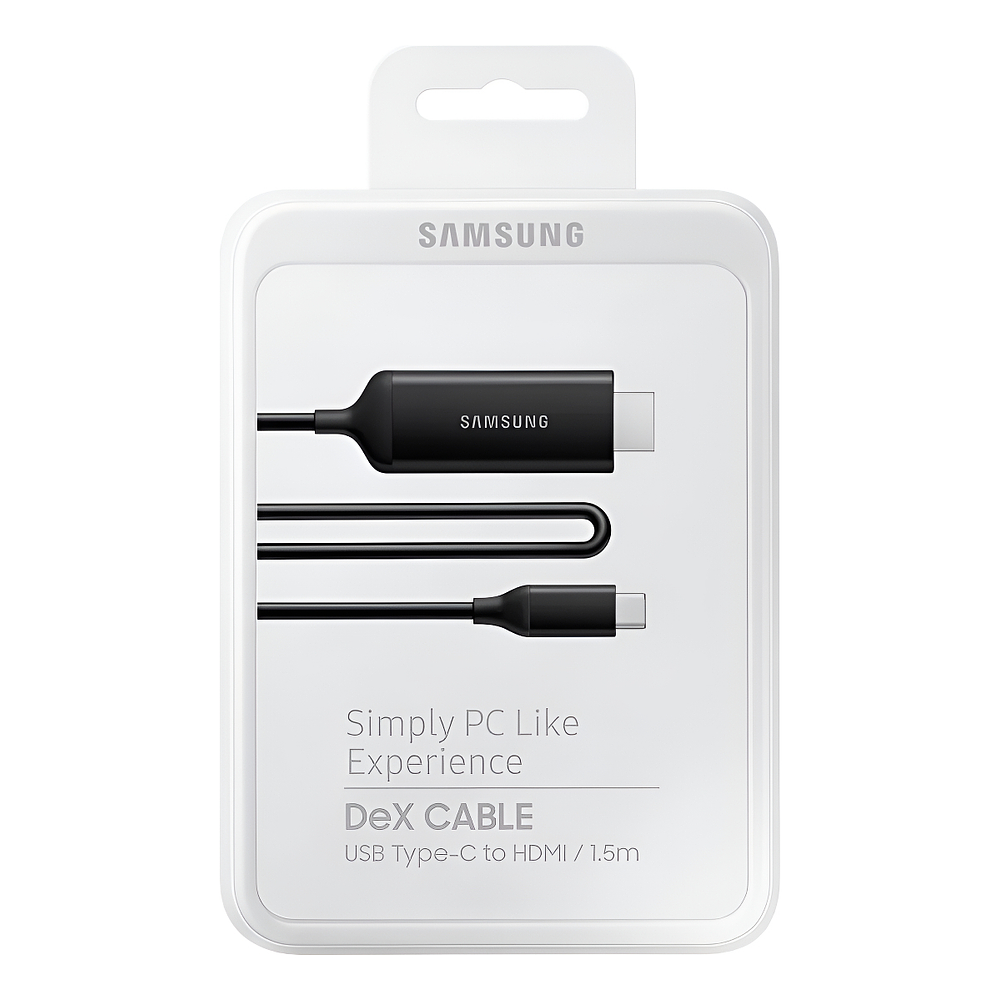 Samsung Dex Cable Usb C Hdmi Para Galaxy S25 Fe (2025) Negro