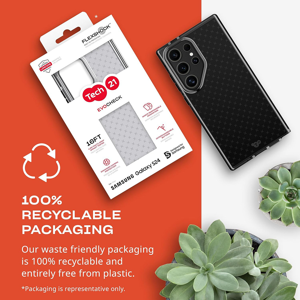 Case Delgado Tech21 Evo Check Para Galaxy S24 Ultra (2024) 4