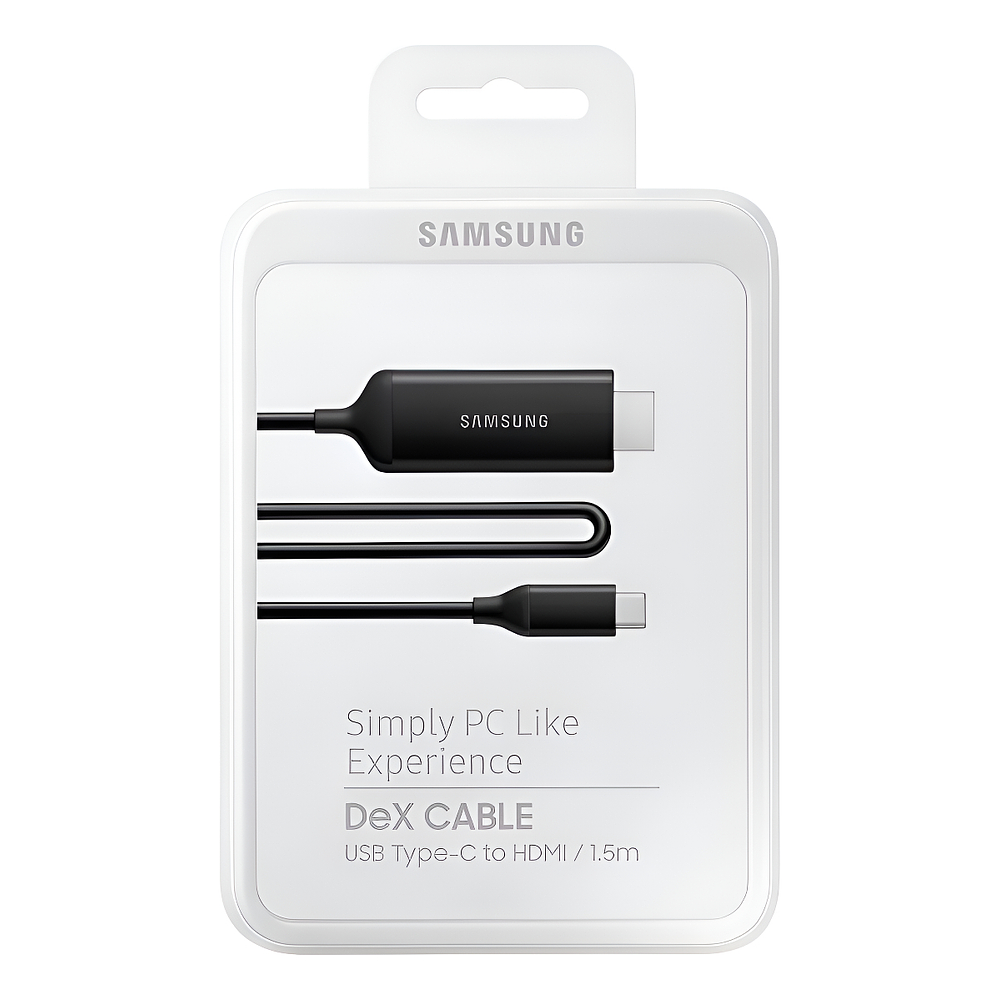 Samsung Dex Cable Usb C Hdmi Para Galaxy Flip7 Fold7 Negro
