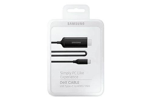 Samsung Dex Cable Usb C Hdmi Para Galaxy Flip7 Fold7 Negro