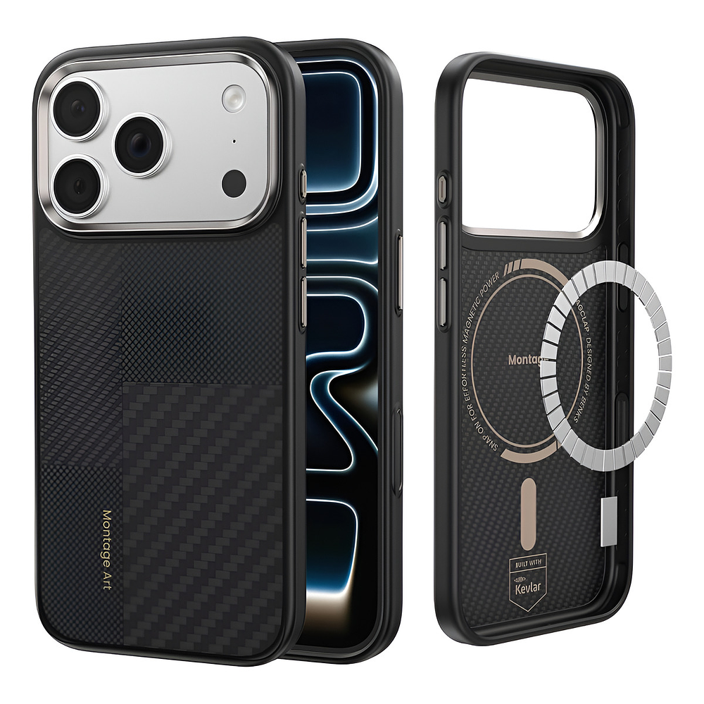 Case Benks Montage Pro Kevlar Magsafe Iphone 17 Pro Max 6.9  1