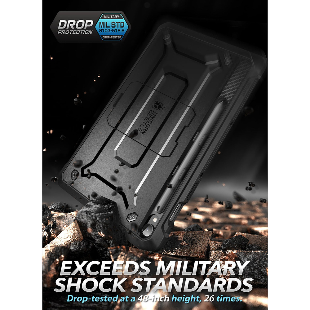 Case Supcase 360° Para Galaxy Tab S10 Fe Plus X620 (2025) 5