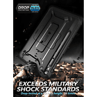 Case Supcase 360° Para Galaxy Tab S10 Fe Plus X620 (2025) 5