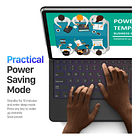 Case Con Teclado Magnético Para Galaxy Tab S8 11 X700 X706 10