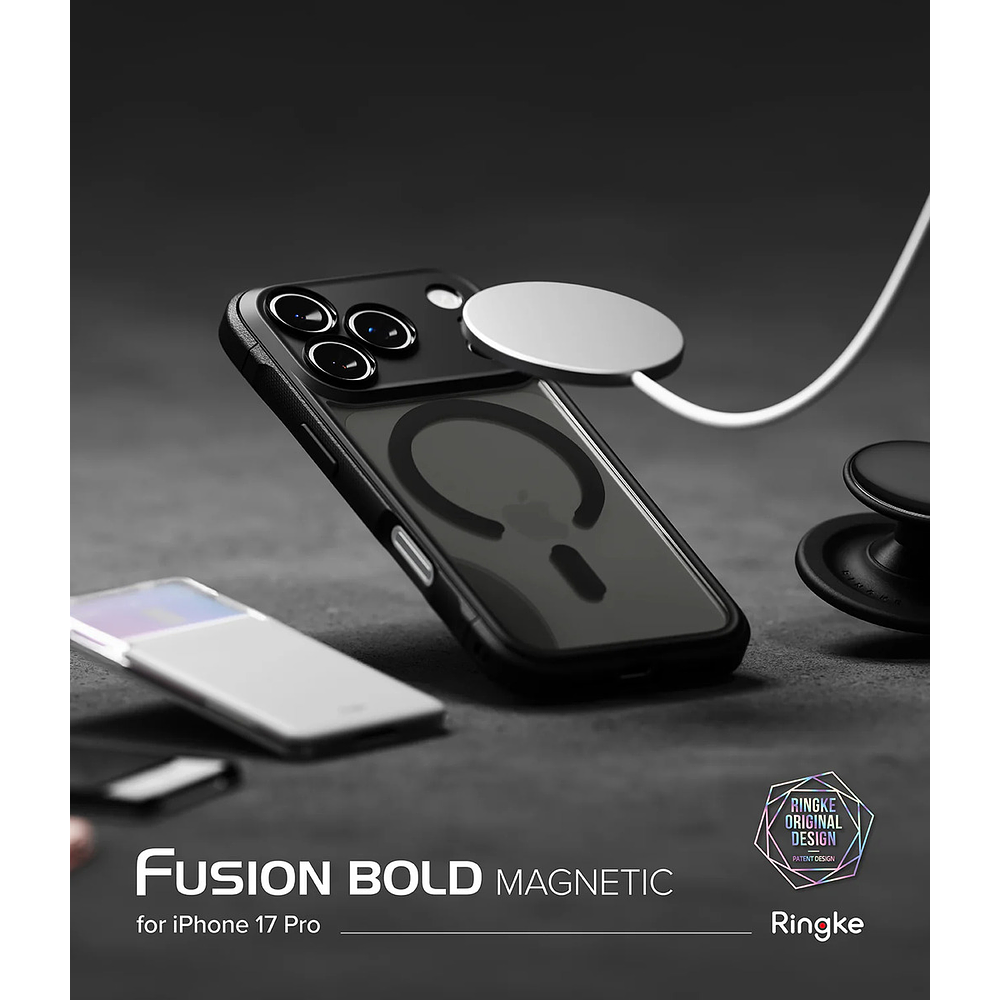 Case Ringke Fusion Bold Magsafe Para Iphone 17 Pro 6.3 2