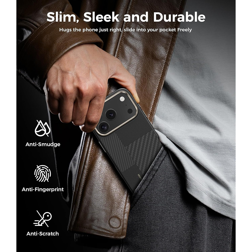 Case Benks Montage Pro Kevlar Magsafe Iphone 17 Pro Max 6.9  8