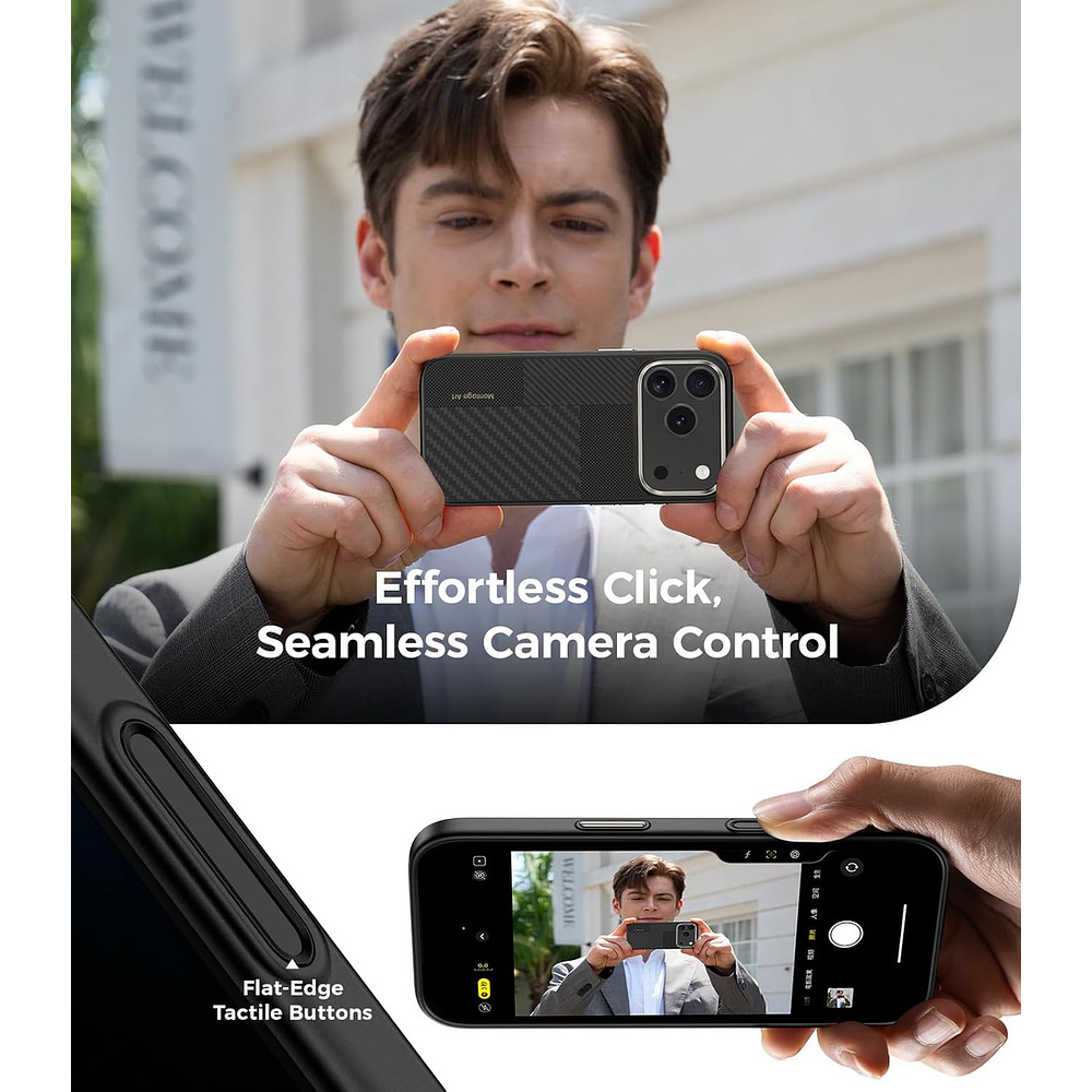 Case Benks Montage Pro Kevlar Magsafe Iphone 17 Pro Max 6.9  9