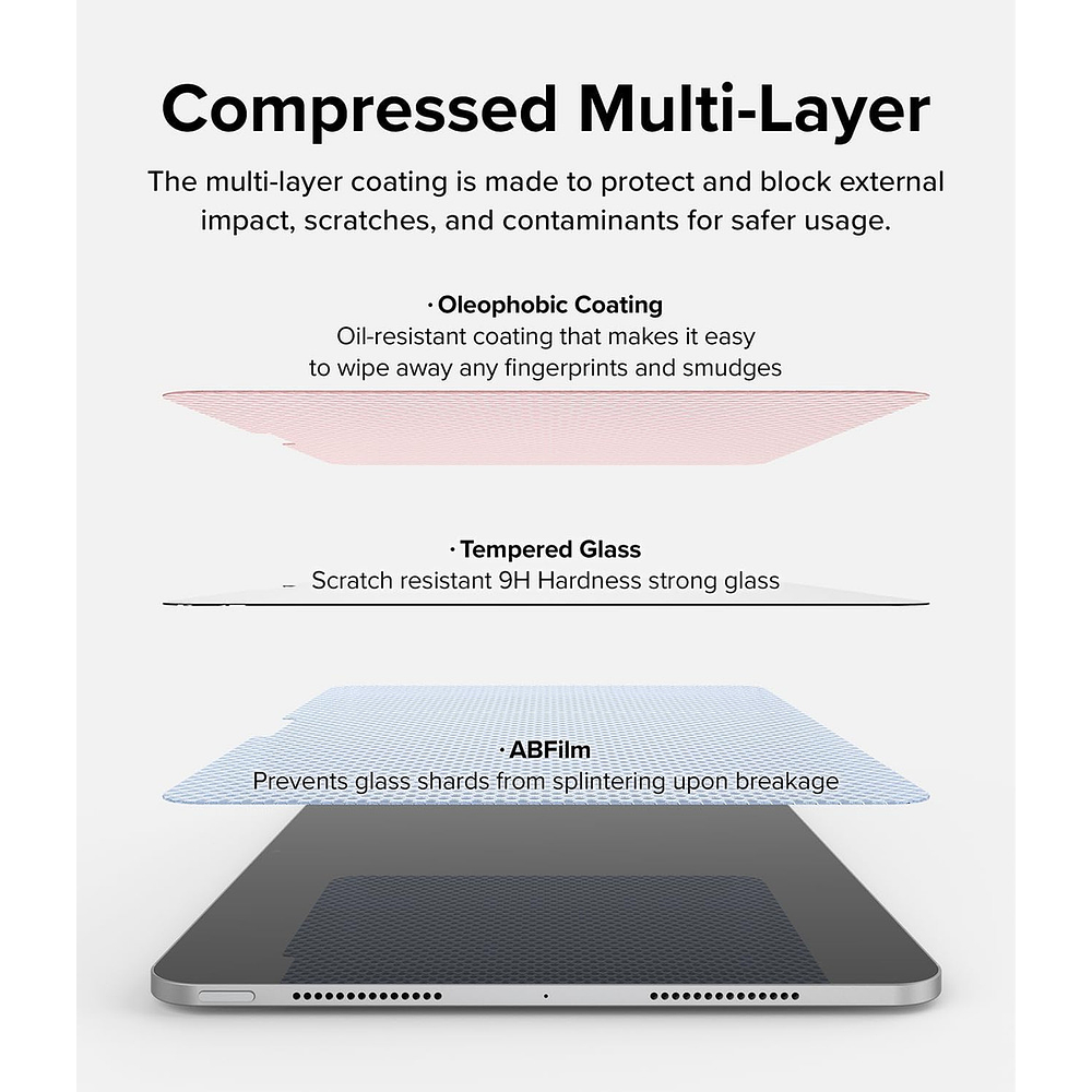 Mica De Vidrio Ringke Para Ipad Pro 11 M5 (2025) A3357 A3358 9