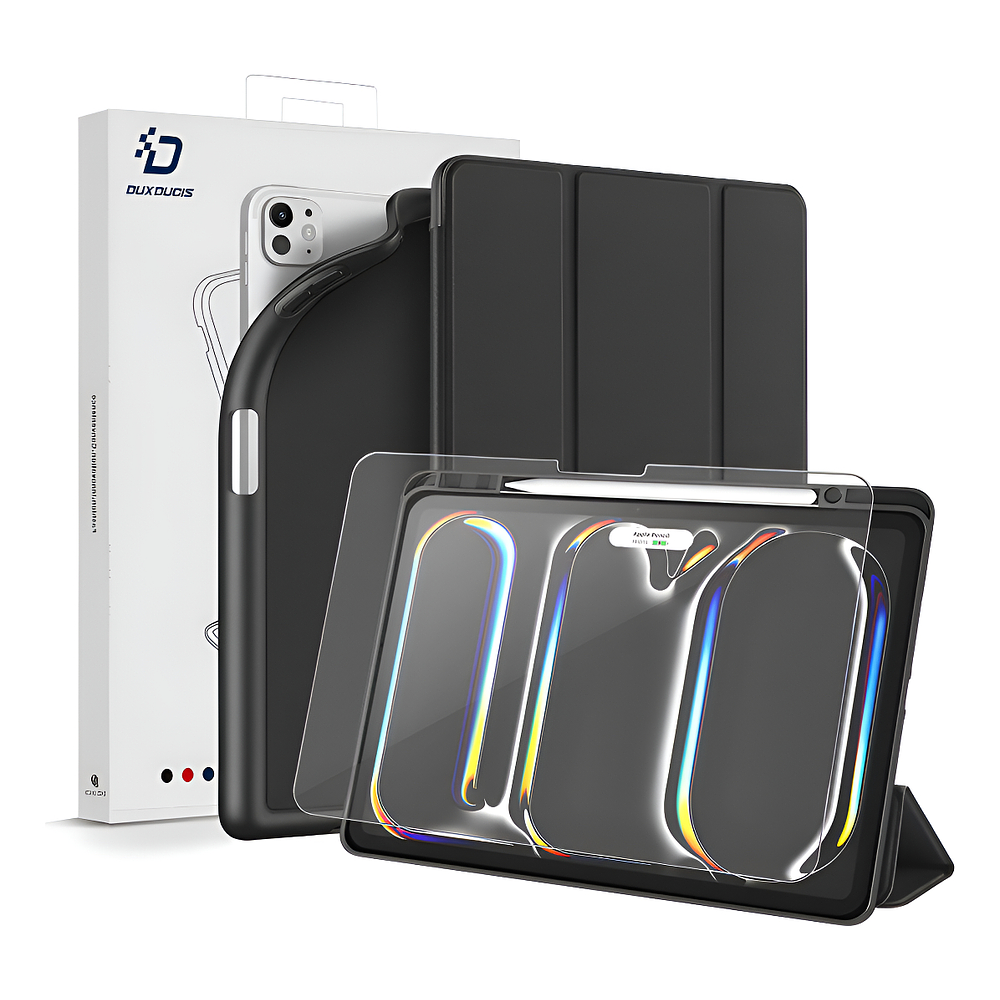 Case + Mica Dux Ducis Para Ipad Pro 11 M5 (2025) A3357 A3358 1