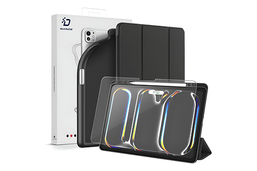 Case + Mica Dux Ducis Para Ipad Pro 11 M5 (2025) A3357 A3358