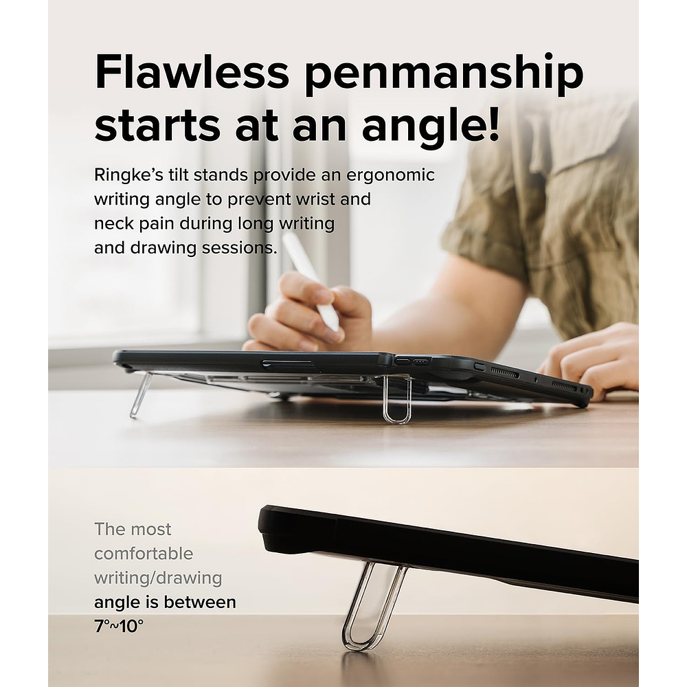 Case Ringke Fusion Para Ipad Pro 11 M5 (2025) A3357 A3358 2