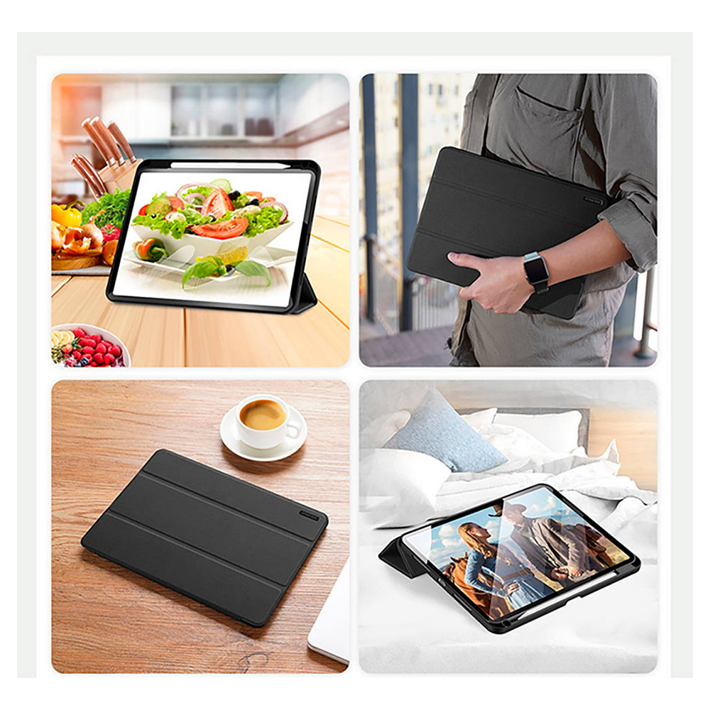 Case + Mica Dux Ducis Para Ipad Pro 11 M5 (2025) A3357 A3358 8
