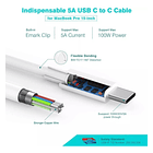 Cargador Szpower Usb-c 87w Para Ipad Pro 11 M5 A3357 A33583 7