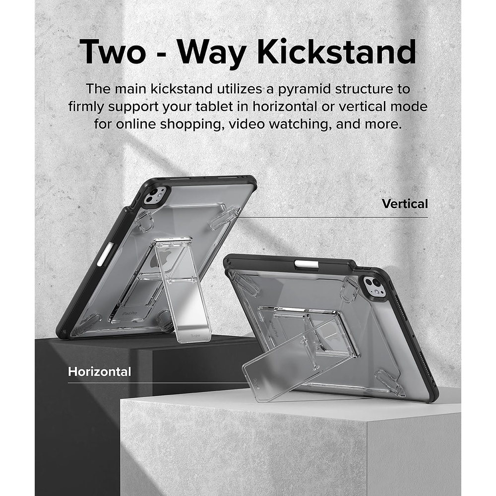 Case Ringke Fusion Para Ipad Pro 11 M5 (2025) A3357 A3358 5