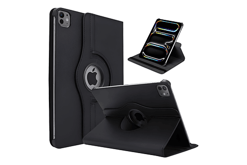 Case Giratorio Para Ipad Pro 11 M5 (2025) Negro A3357 A3358