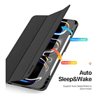 Case + Mica Dux Ducis Para Ipad Pro 11 M5 (2025) A3357 A3358 9