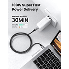 Cable Ugreen Usb-c Nylon 2m Para Ipad Pro 11 M5 A3357 A3358 7