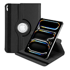 Case Giratorio Para Ipad Pro 11 M5 (2025) Negro A3357 A3358 3