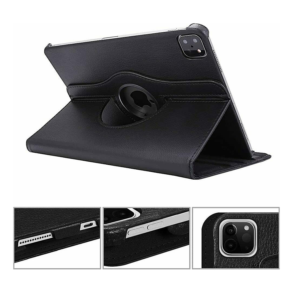 Case Giratorio Para Ipad Pro 11 M5 (2025) Negro A3357 A3358 4