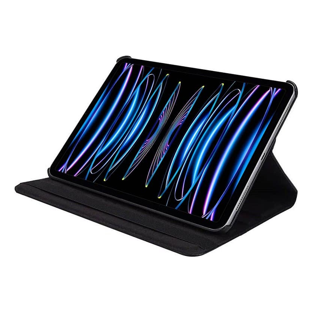 Case Giratorio Para Ipad Pro 11 M5 (2025) Negro A3357 A3358 7