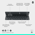Teclado Logitech Keys To Go 2 Para Ipad Pro 13 M5 (2025)  4
